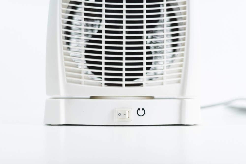 Bimar HF195 Stufa elettrica Termoventilatore Elettrico da 2000W a Basso Consumo con Termostato Regolabile