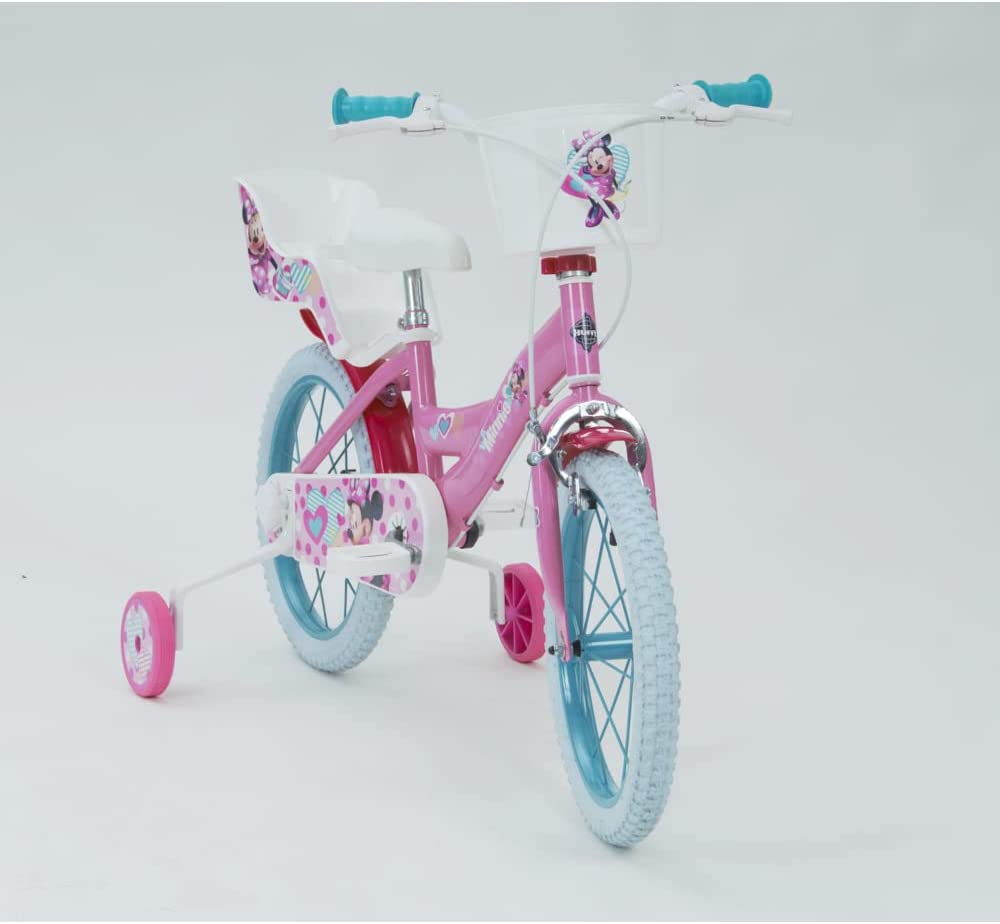Bicicletta Minnie 3 Anni 4 Anni 3-6 Anni Bici Minnie 12 Pollici 14 Pollici 16 Pollici Alta Qualità Prodotto Originale (1