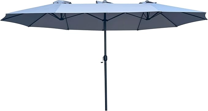 Ombrellone Trio Ovale Grigio