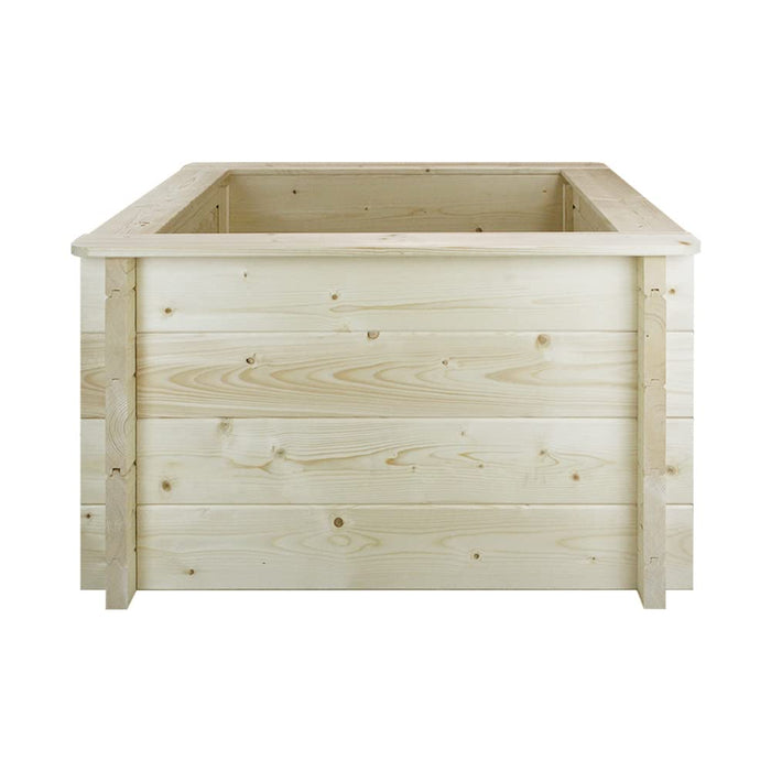 L?aiuola di giardino sopraelevata in legno - 78x78x46 cm - Timbela M620