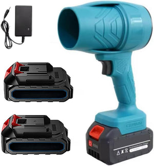Mini Soffiatore a Batteria, Mini Soffiatore per Foglie con Turbocompressore