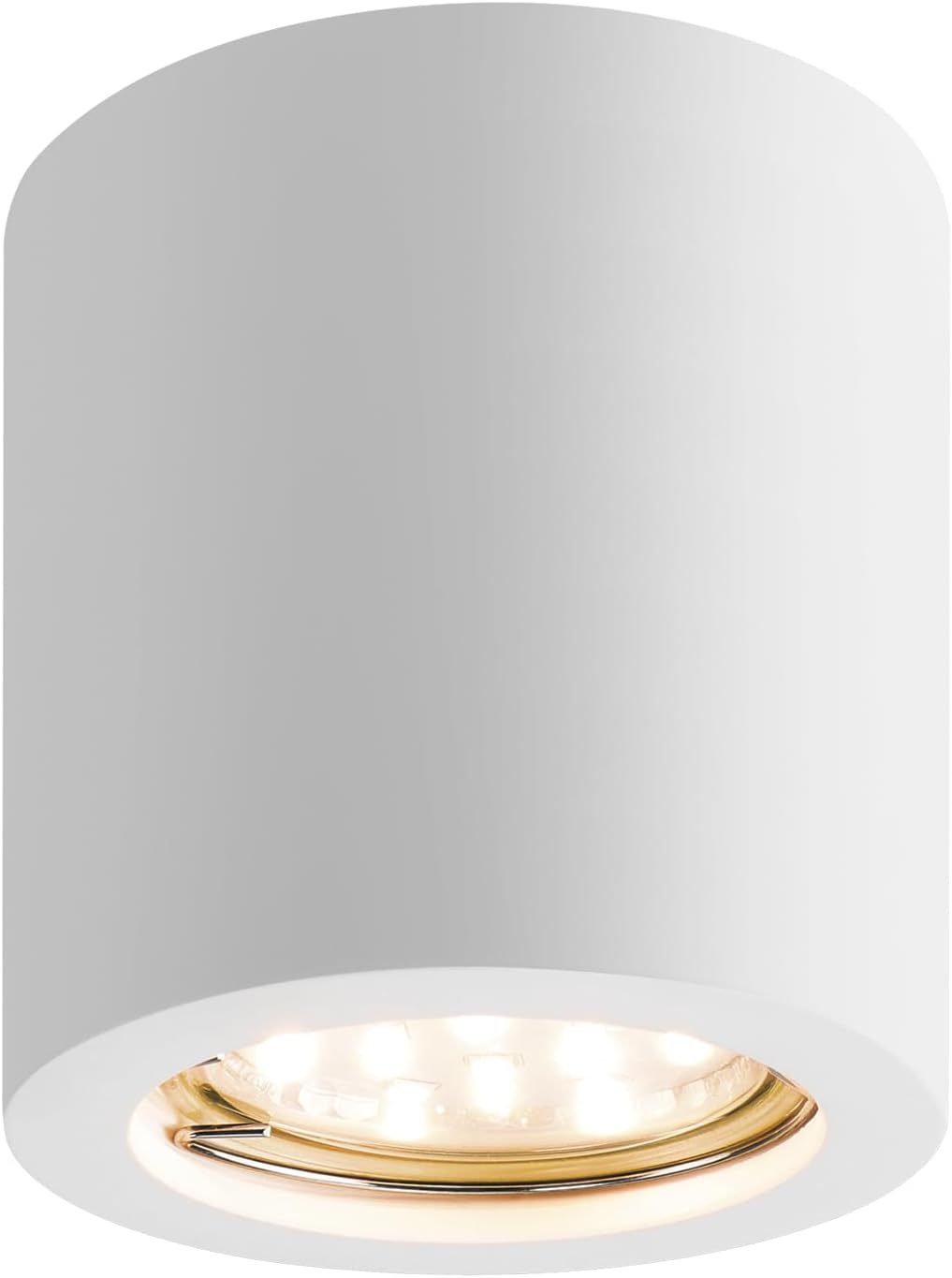 ZMH Lampada da soffitto faretto moderno GU10 bianco per cucina soggiorno