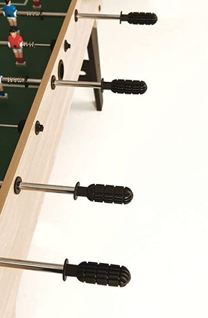 Garlando Calcio Balilla F3 con Gambe Pieghevoli, Acero, aste rientranti…