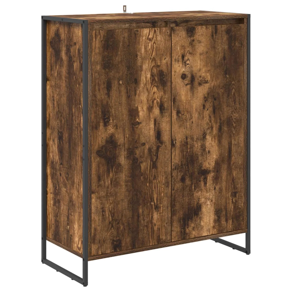 Mobile per scarpe con porta-Scarpiera Quercia Fumosa 79 x 36 x 100 cm