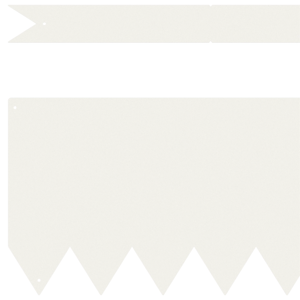 Bordi per prato 20 pcs Bianco 100x0.5x20 cm Acciaio