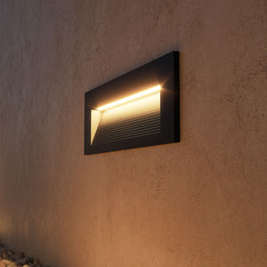 Beneito Faure Faretto Led segnapasso da parete a superficie Tween - 5W, Switch CCT, Illuminazione Interni ed Esterni​, corridoi o passaggi - Bianco