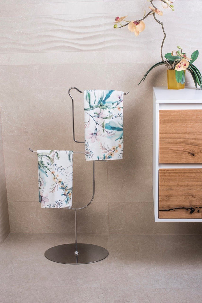 PIANTANA MULTIFUNZIONE PORTA ASCIUGAMANI