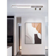 Trade Shop - Plafoniera Soffitto Led 50w 2 Faretti Spot Orientabili Luce 6500k 4000k 3000k Pn-22b - -bianco Freddo      -