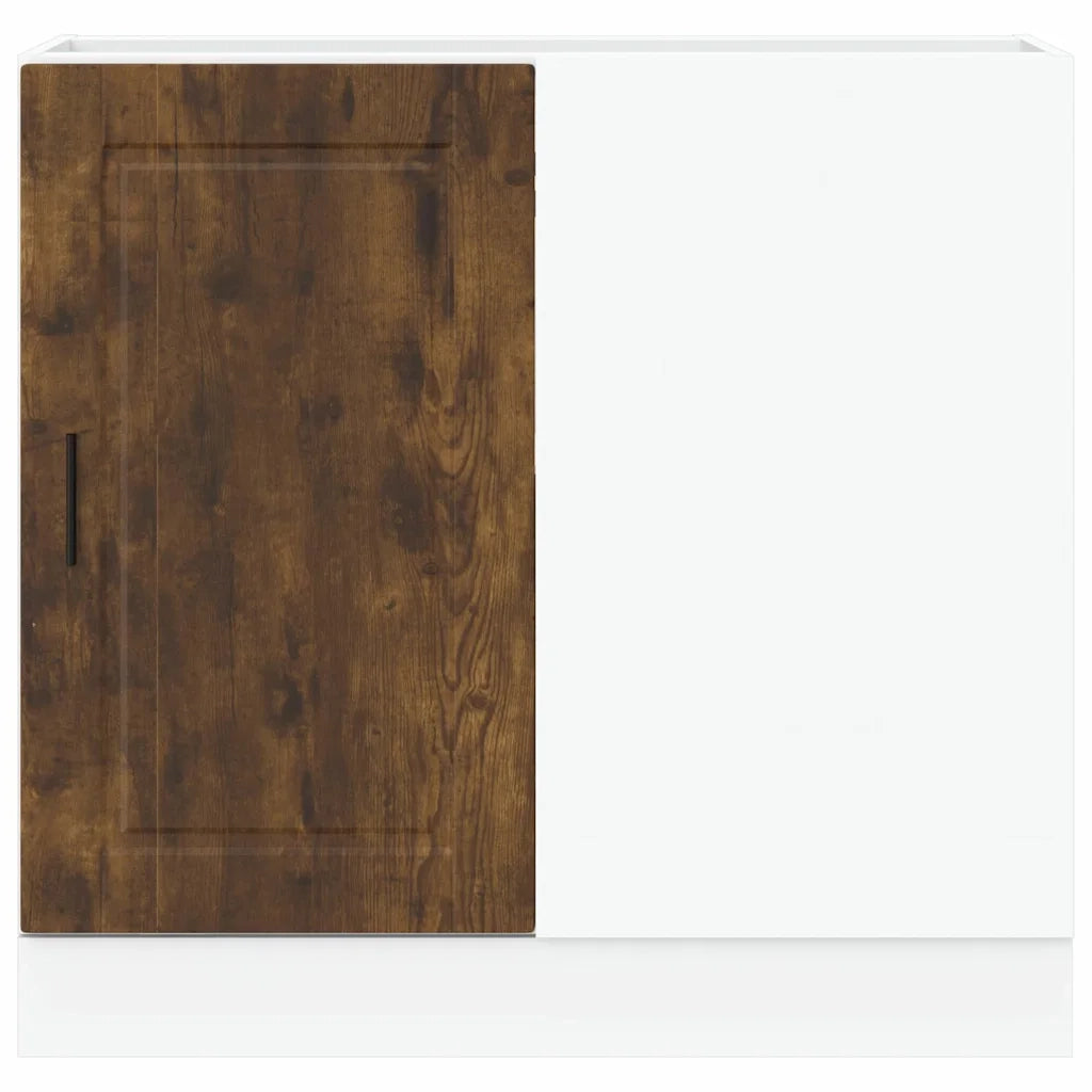 Base da Cucina Porto Rovere Fumo in Legno Multistrato 854303