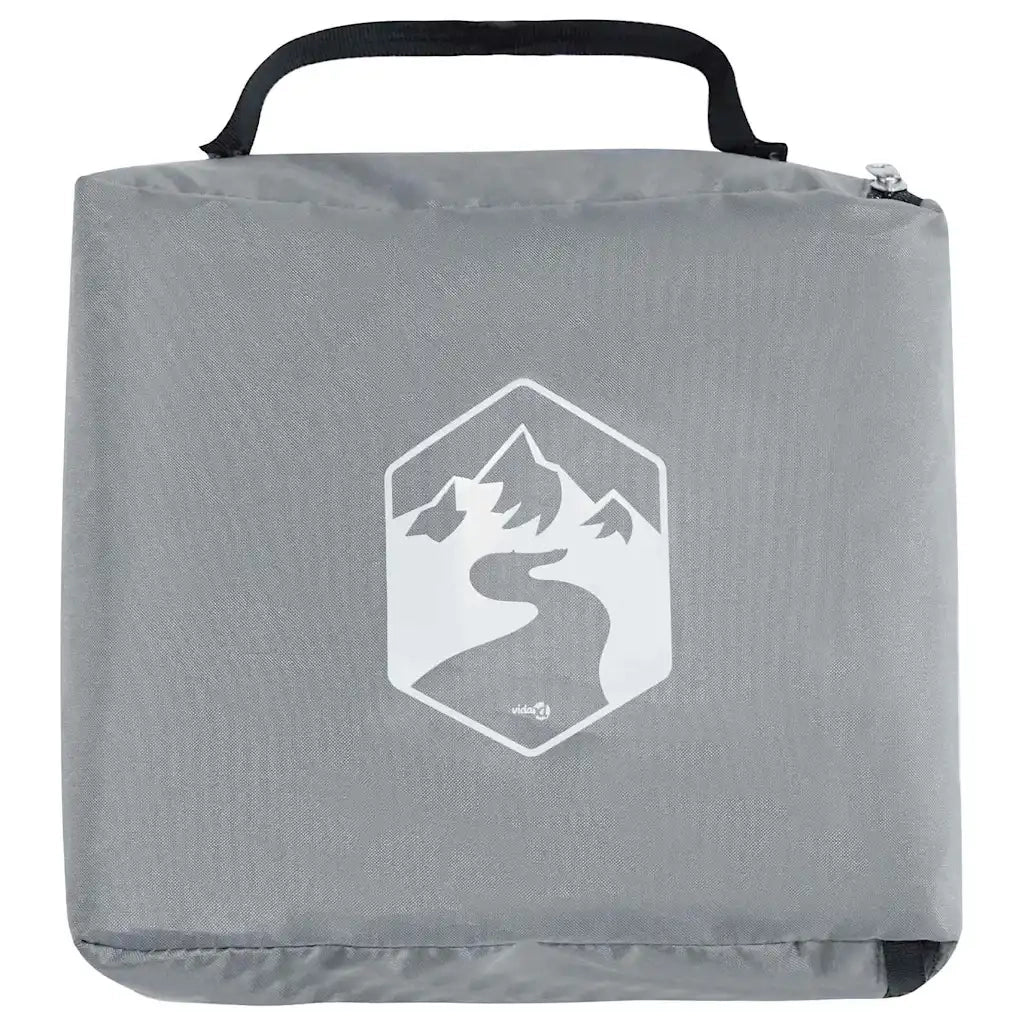 Organizzatore da Tenda Appeso Grigio e Blu 320 x 182 cm Oxford 42001149