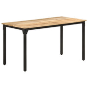 Tavolo da Pranzo 140x70x76 cm in Legno di Mango Grezzo cod mxl 22892