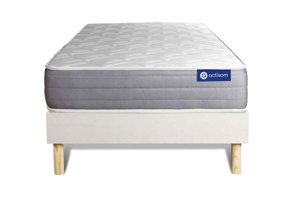 Kit rete e materasso matrimoniale Actilatex dream 90x200cm - Spessore : 22cm - Lattice e memory foam - Moderatamente rigido