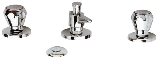 Rubinetto bidet con doccia e scarico - serie 1000-2000