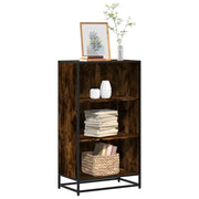 Libreria Rovere Fumo 60x35x107,5 cm in Legno Multistrato 849116