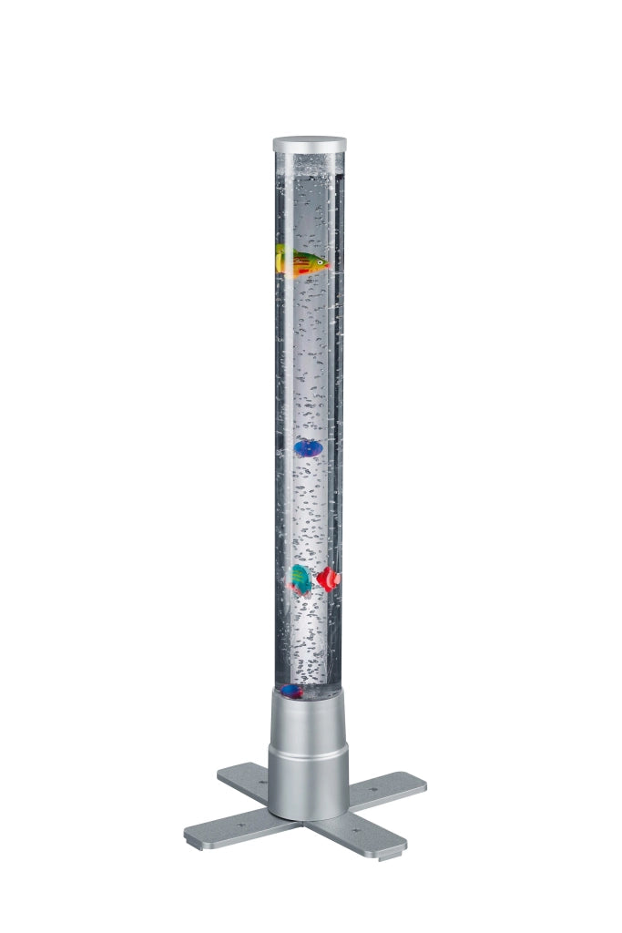 Lampada tavolo da Interno a LED in Plastica Titanio