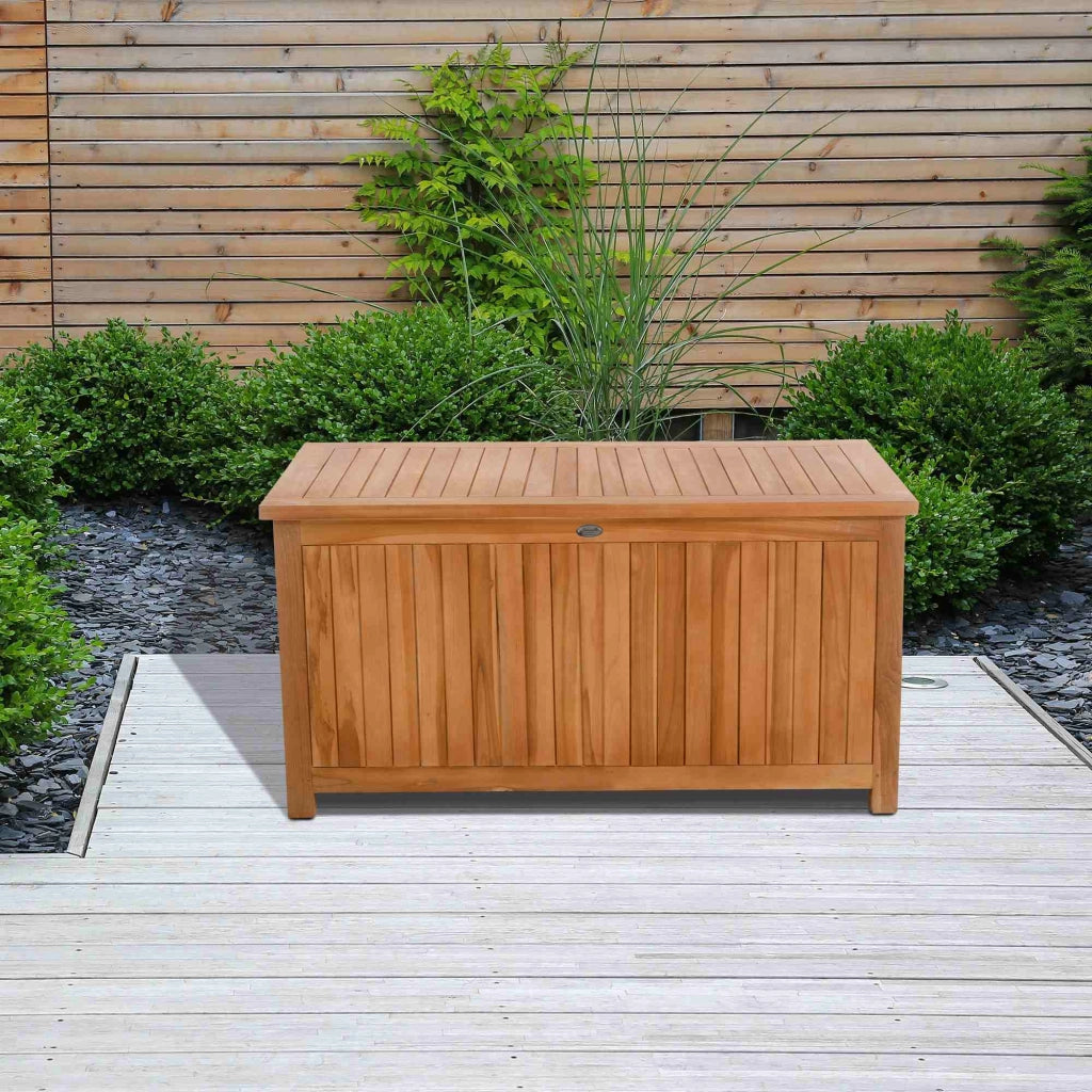 Cassetta da giardino in teak Odessa 120X62X60