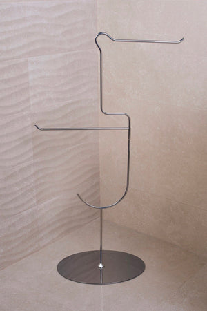 PIANTANA MULTIFUNZIONE PORTA ASCIUGAMANI