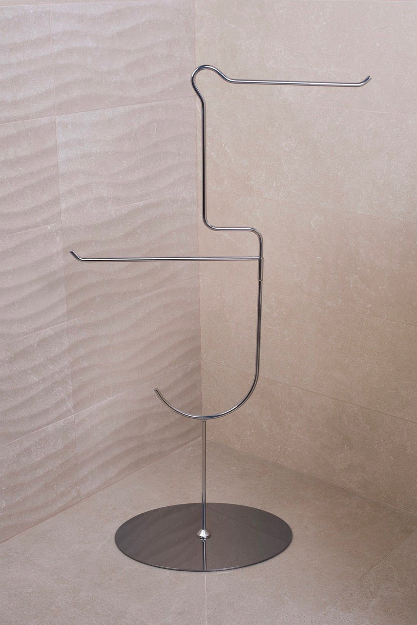 PIANTANA MULTIFUNZIONE PORTA ASCIUGAMANI