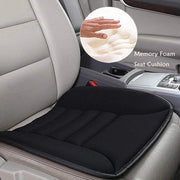 Cuscino per seggiolino auto, morbido, schiuma a bassa densità, comodo, adatto per l'uso domestico e ufficio (nero - 1st)
