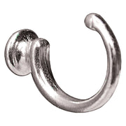 GANCIO PER TENDA 'FIRENZE' mm. 40 cromato - pz. 2  - Blister Koncreto