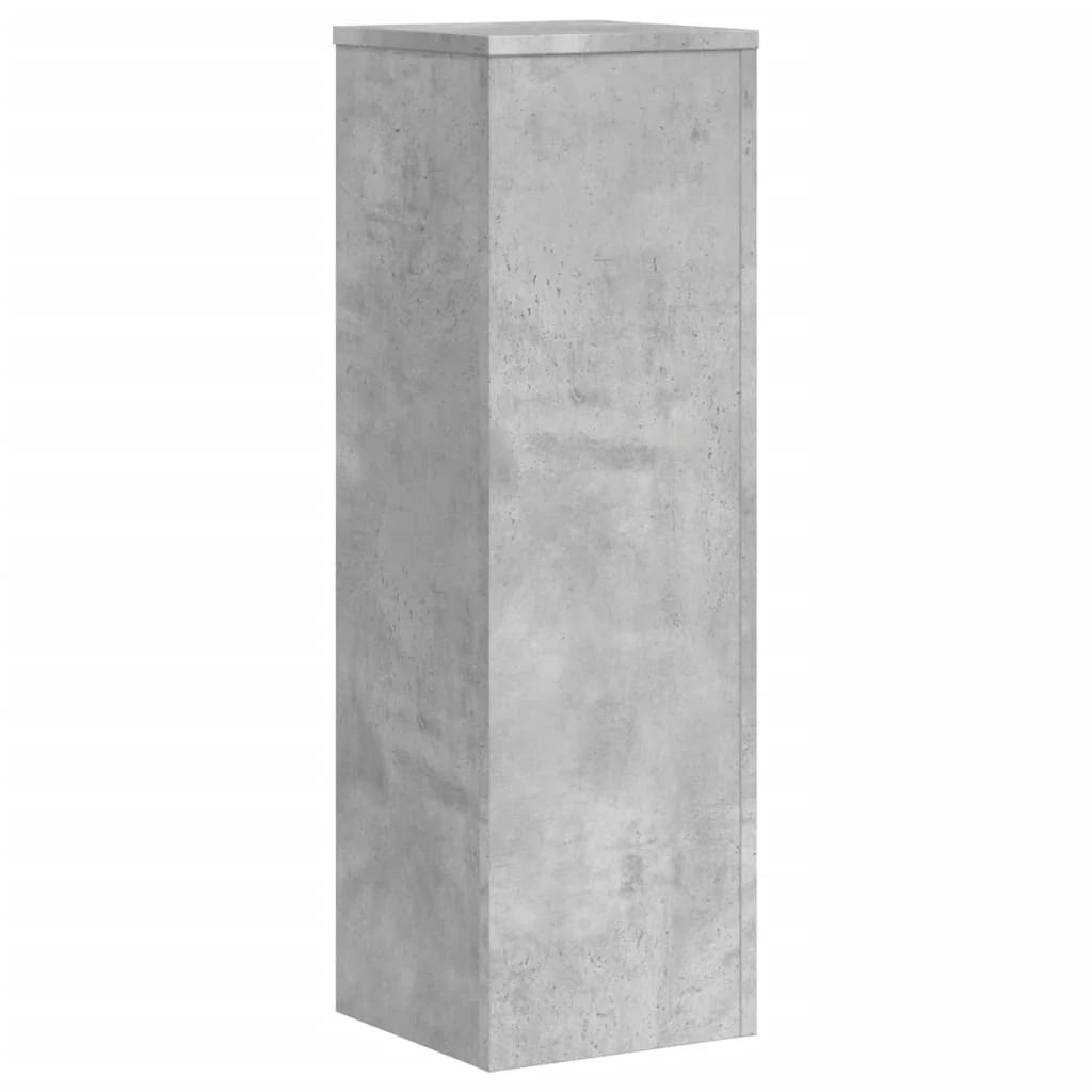 Portavasi mobili per fiori set da 2 legno ingegnerizzato grigio 02_0045336