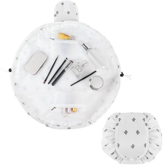 Borsa di Cosmesi Grande Capacità - Borsa di Trucco da Viaggio - Organizzatore Portatile - Resistente ai Macchiamenti - Facile da Pulire - Ideale come Regalo