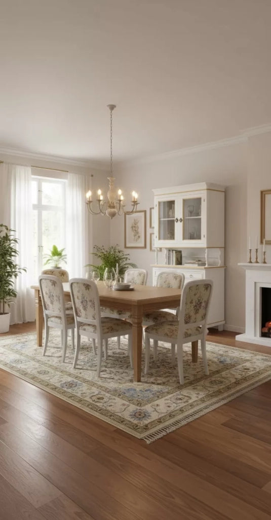 Cristalliera 2 porte shabby legno bianco decorata filo oro 104x43x208 - Mobili 2G