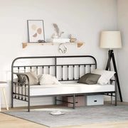 Struttura per letto di giorno Nero 80 x 200 cm 42002629