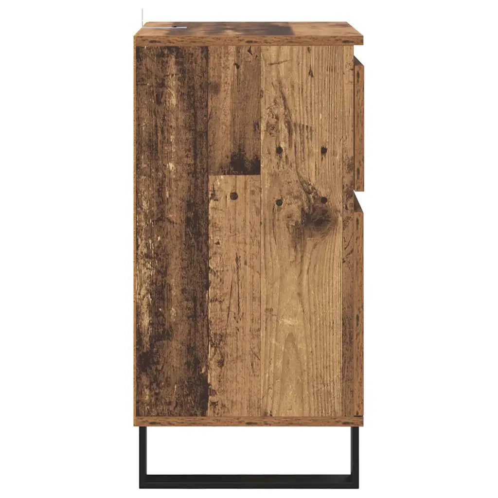 Credenza-Buffet-Armadio da cucina Legno vecchio 35 x 40 x 70 cm Legno multistrato 494817