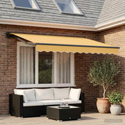 Tenda retrattile manuale Sabbia 3,5 x 2 m 3425722