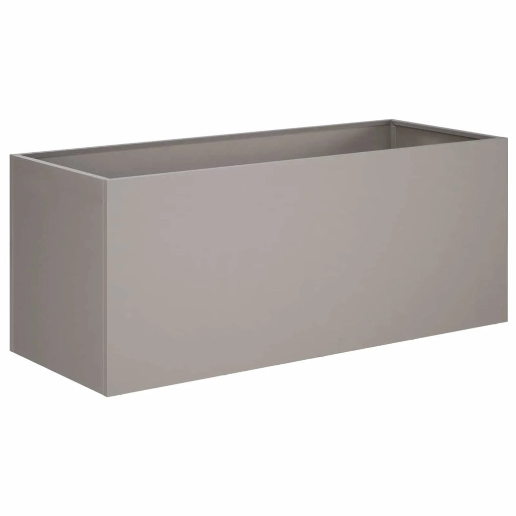 Vaso da giardino Ruggine 100 x 40 x 40 cm Acciaio Corten 8005258