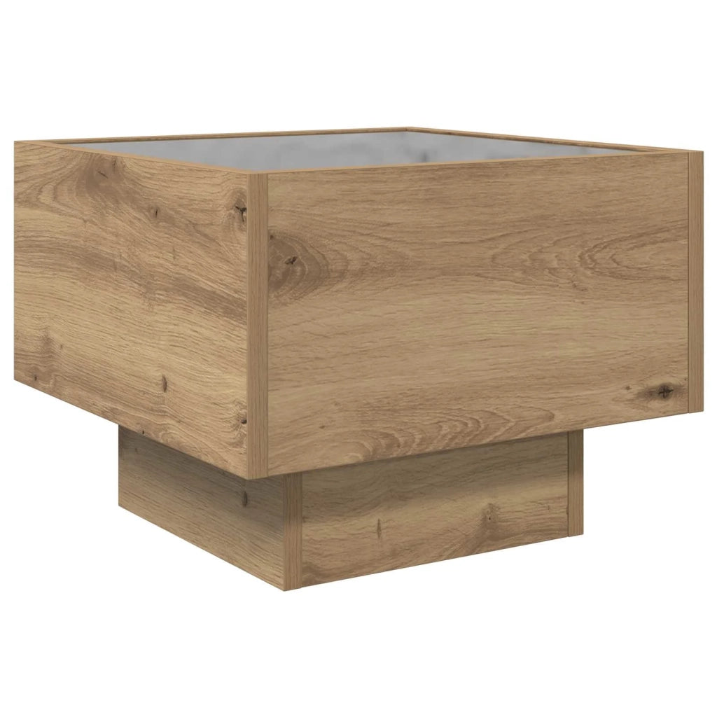 Tavolino da salotto Rovere artigianale 40 x 40 x 30 cm 3394555