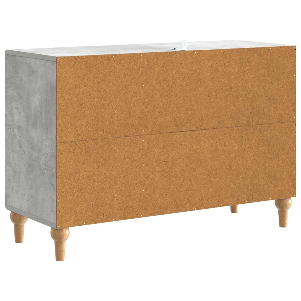 Mobile TV Grigio Cemento 89 x 34,5 x 60 cm Legno ingegnerizzato