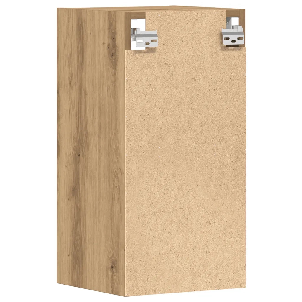 Pensile da cucina a parete dal design moderno 30 x 29,5 x 60 cm finitura in rovere ingegnerizzato realizzato artigianalmente 02_0050446