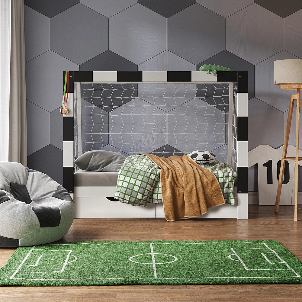 Vitalispa Letto per bambini Bianco 80x160 cm con cassetto