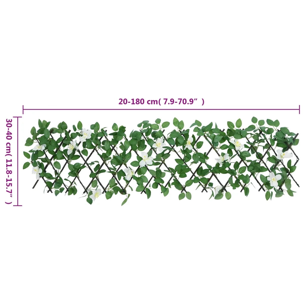 Traliccio Edera Artificiale Espandibile Verde 180x30 cm CFW7463488