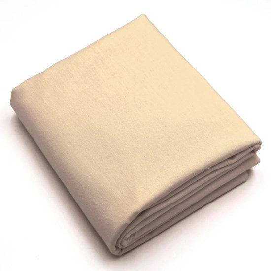 Tessuto di cotone 100%, venduto per metro, larghezza 240 cm, tessuto di cotone 100% Oeko-Tex Standard 100, colori lisci per cucire (marrone chiaro 09, 100 cm)