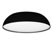 Plafoniera Minimal Tollos-Z Alluminio Nero 3 Luci Led Integrato 11W