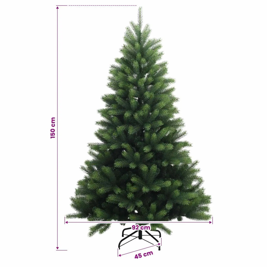 Albero di Natale Artificiale con Rami Pieghevoli 150 cm 42055604