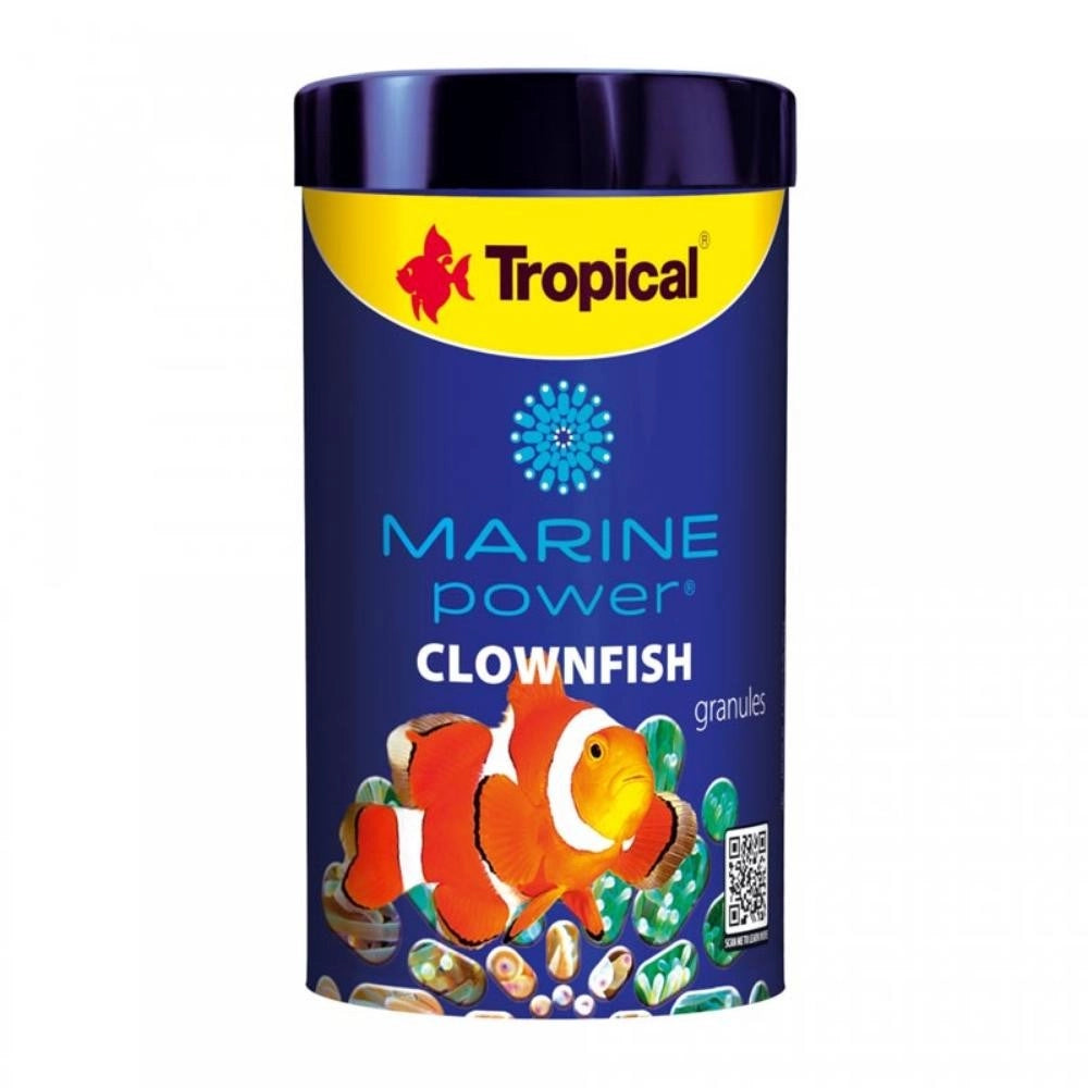 Tropical Marine Power ClownFish Granules 100ml/65gr - mangime in granuli per pesci pagliaccio e anemoni