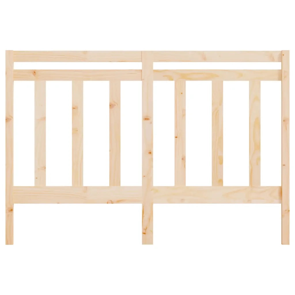 Testiera Letto 156x4x100 cm in Legno Massello di Pino
