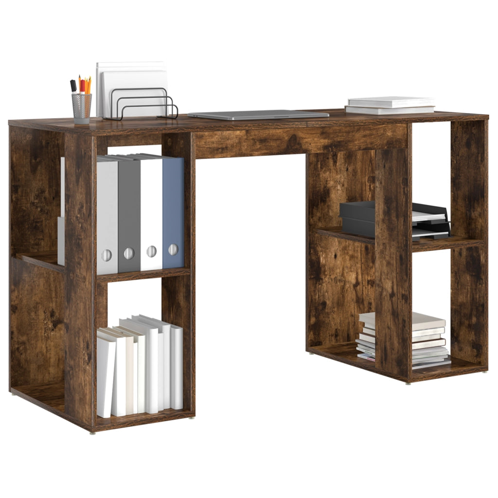 Scrivania Marrone Rovere affumicato Legno massello Media