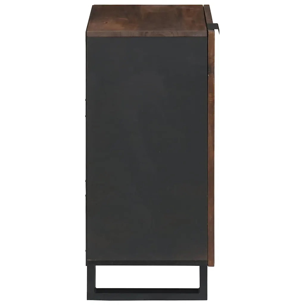 Sideboard Marrone 40 x 33 x 75 cm legno massello di mango 4018032