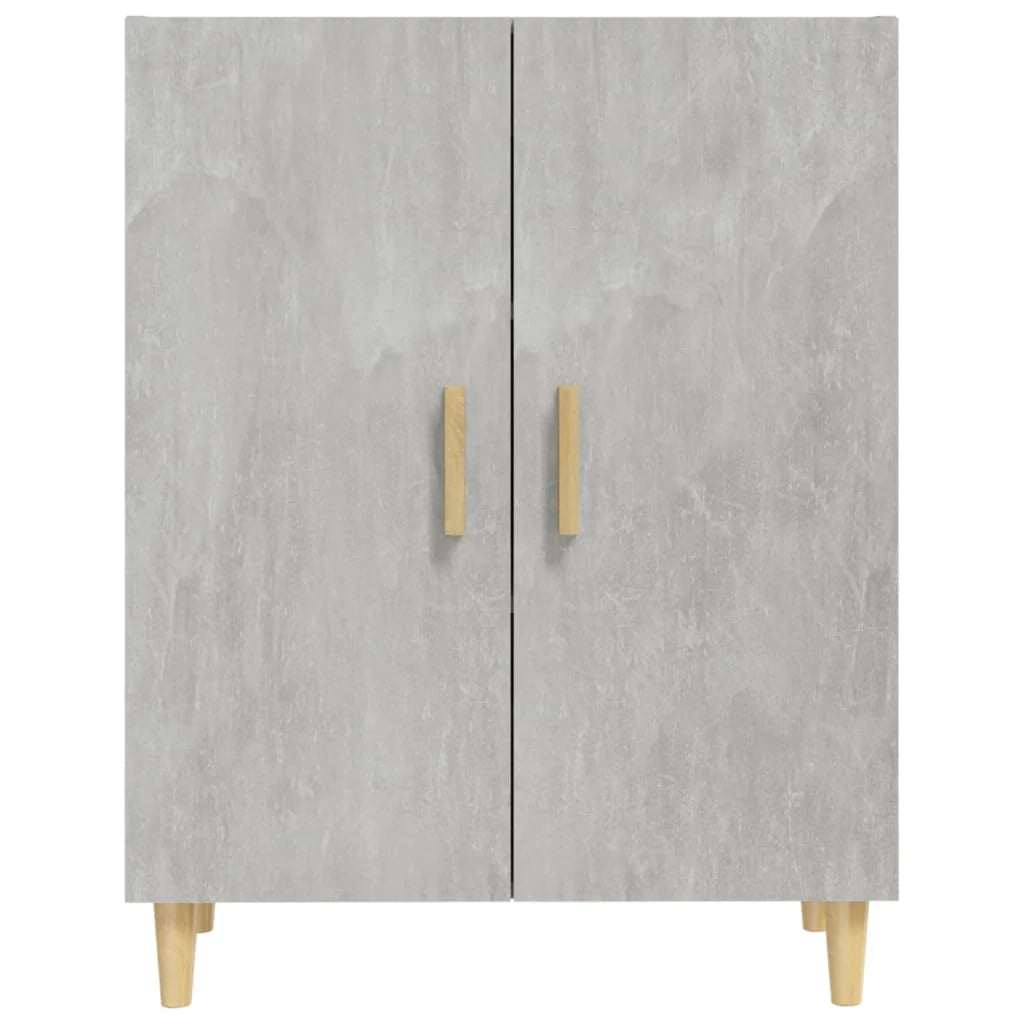 Buffet credenza cassettiera armadio mobile contenitore organizer per cucina soggiorno salotto 70 x 34 x 90 cm legno ingegnerizzato grigio 02_0032079