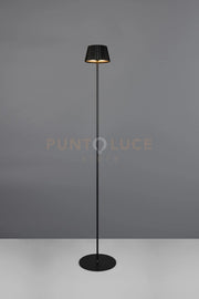 SUAREZ PIANTANA RICARICABILE METALLO NERA REGOLAZIONE INTESITA' TOUCH IP 44 H.120CM LED 1,5W  200lm, 3000K