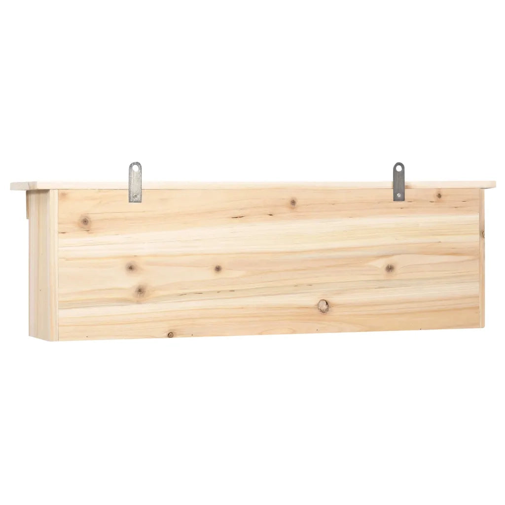 Casetta per Passeri con 5 Camere 68x15x21 cm Legno di Abete 47245