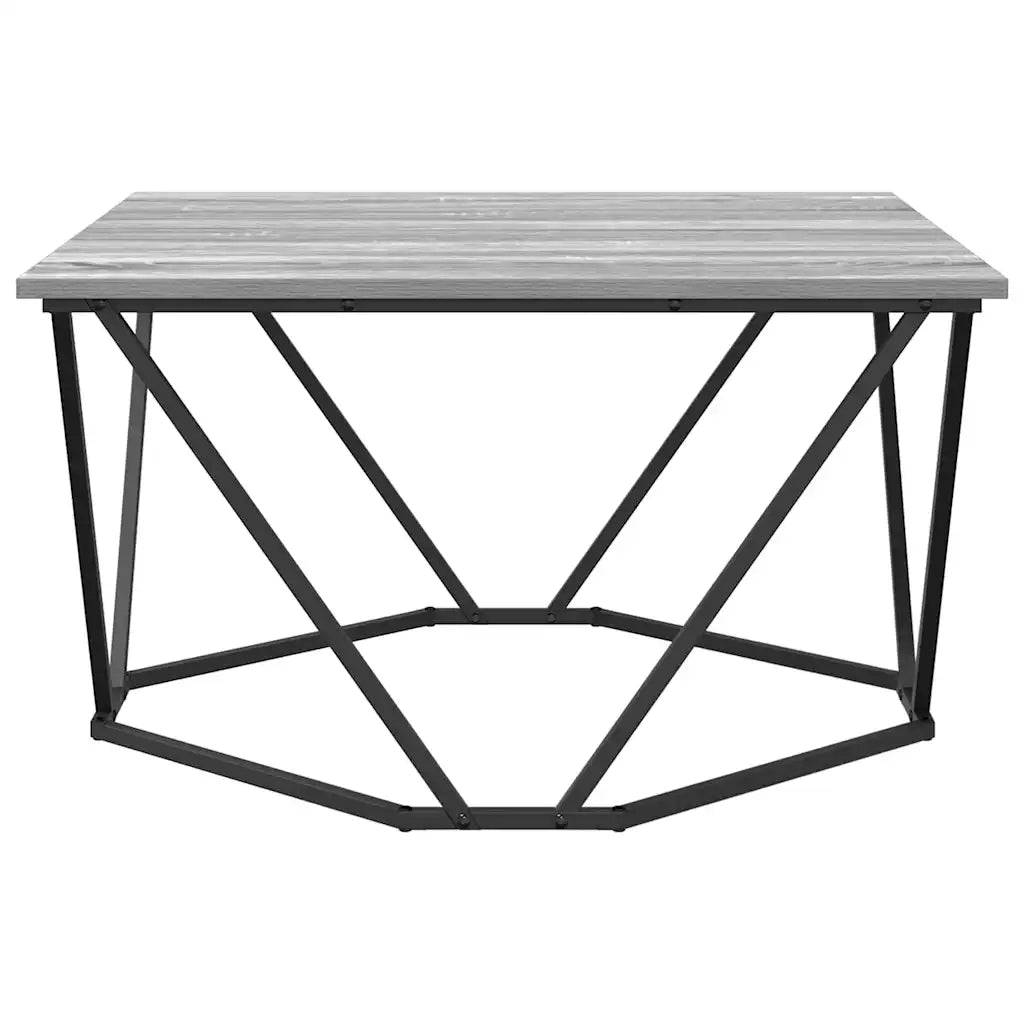 Tavolino da salotto Grigio Sonoma 80 x 80 x 45 cm 868276