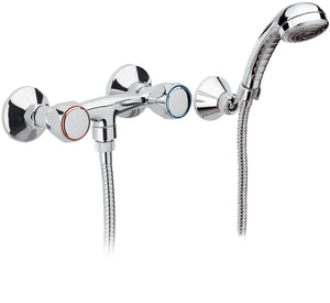 Rubinetto esterno per doccia, con doccia duplex - serie 1000-2000