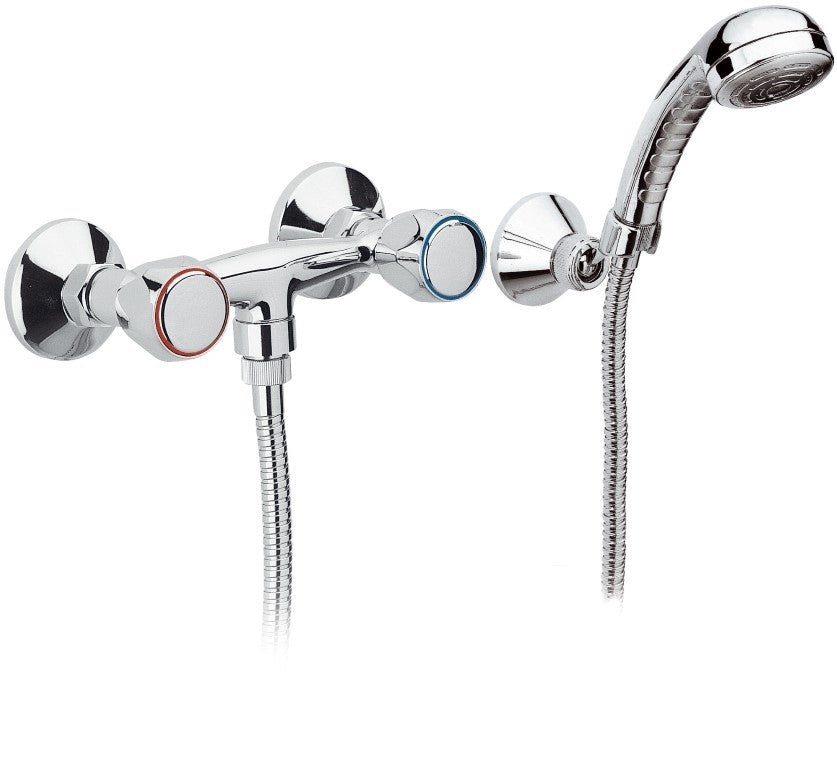 Rubinetto esterno per doccia, con doccia duplex - serie 1000-2000