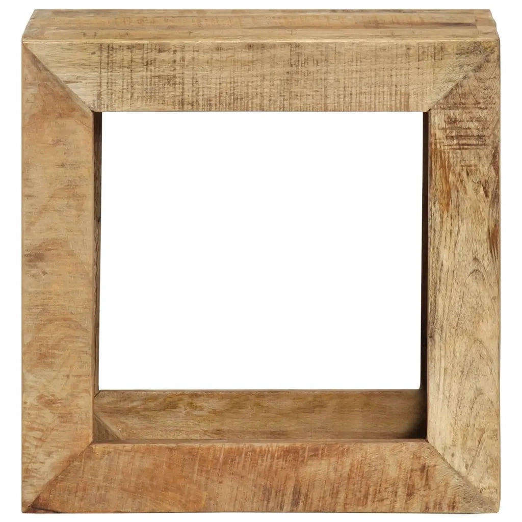 Sgabello 40x30x40 cm in Legno Massello di Mango CFW7474112